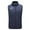 Navy, variant on JURANMO Men's and Women's Heated Vest 9 Heating Areas 3 Temperature Adjustable Unisex Warming Heated Vest Full Zip Stand Collar Outdoor Jacket Deals of the Day Red XXXXL