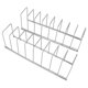 thumbnail image 2 of 2Pcs Pot Lid Organizer Kitchen Stainless Steel Drainer Commodity Shelf Tabletop Bowl Dish Storage Rack, 2 of 4