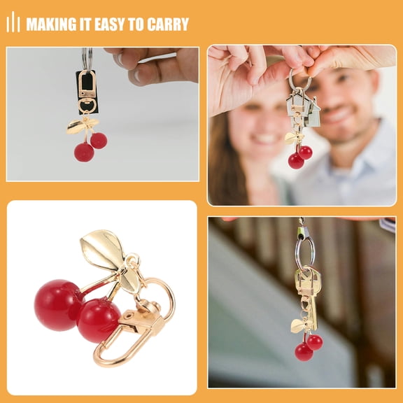 STRANDCHIC 2-Pack Cute Bag Charms for Women, Stylish Accessories Perfect for Birthday and Everyday Use
