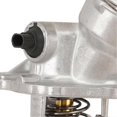thumbnail image 2 of Water Neck Thermostat Housing Aluminium Alloy Engine Thermostat Housing with Leak Proof Seal for Powerstroke 7.3L Blue, 2 of 3