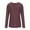 Wine 2, variant on Kaemgyyd Long Sleeve Shirts for Women Solid Color Crew Neck T Shirt Soft Lightweight Fall Tops Casual Basic Undershirts Tees
