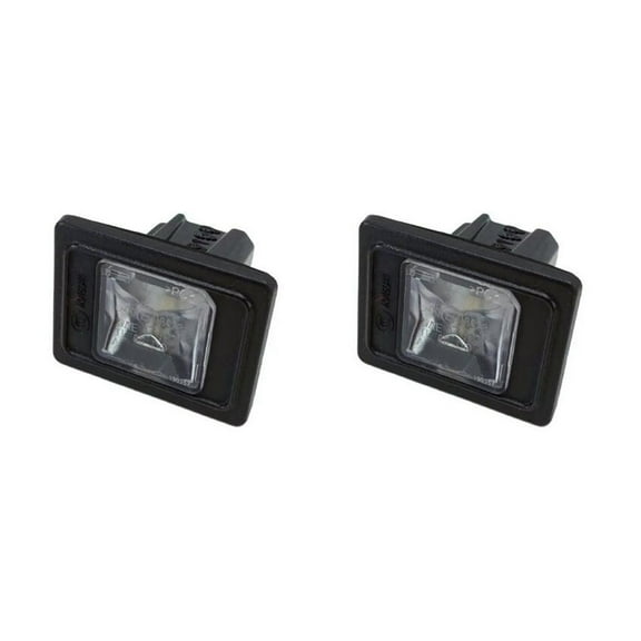 2pcs License Plate Light A0009062903 For Mercedes Benz SLK 2011-2015