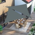 thumbnail image 7 of Triangle Sun Shade Sail, 10/16FT Waterproof Polyester Sun Shade Canopy Awning, 95% UV Block, Easy Install & Durable for Patio Garden Backyard Deck Pergola, 7 of 7