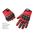 thumbnail image 4 of Guantes de motocicleta con pantalla táctil para todos los dedos adecuados para andar en BMX, ATV, MTB, 4 of 5