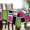 thumbnail image 5 of Yayeee Tablecloths 54" x 54" Rectangle Wrinkle Resistant Party Table Cover, Abstract Geometric, 5 of 8