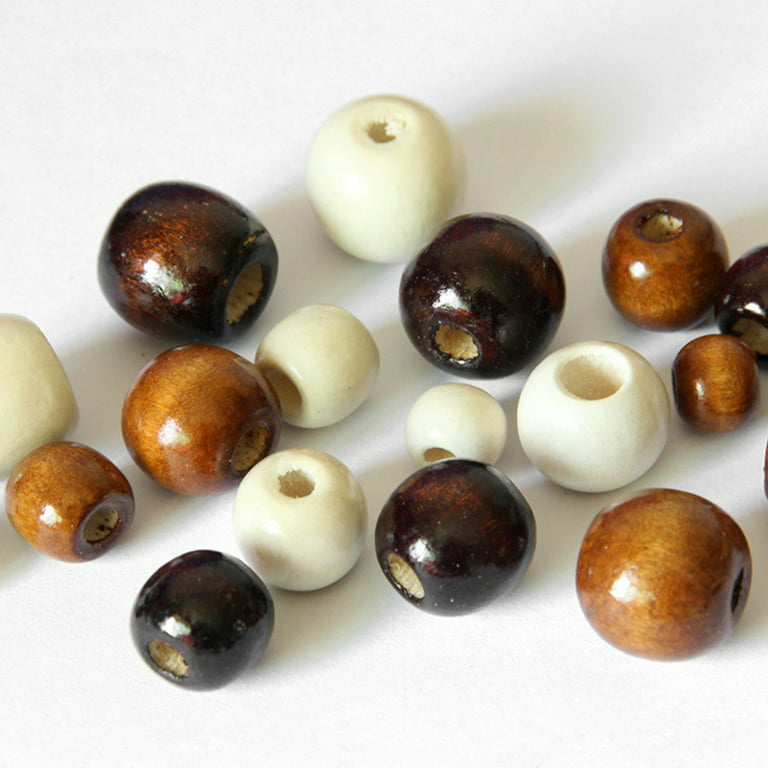 Large Hole Beads for Macrame, Dreadlocks, Weaving, Chunky
