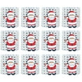 thumbnail image 1 of Shisuyan 12pcs Christmas Napkin Rings Serviette Buckles Holders for Dining Table Holiday Decorations (Silver), 1 of 8