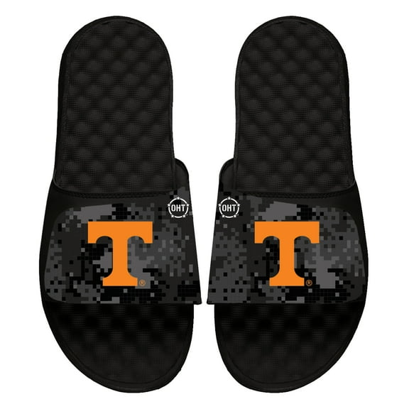 Unisex ISlide  Black Tennessee Volunteers Digi Camo Slide Sandals