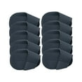 thumbnail image 1 of Juego de fundas para cabeza de hierro para Golf de 12 piezas, hechas de PU sintético grueso, se adapta a todas las marcas de equipos de entrenamiento L azul oscuro, 1 of 8