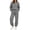 Gray, variant on Fmbrln Women's Tracksuit 2 Piece Outfit Crew Neck Long Sleeve Sweatshirt and Jogger Pants Sets Loose Casual Fall Winter Outfit