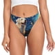 thumbnail image 1 of Balery Vintage Starry Sky Labrador A Tangas de Algodón para Mujer con Estampado – Ropa Interior Sexy, Transpirable, G-string-Medium, 1 of 6