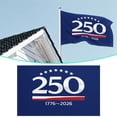 thumbnail image 2 of 1Pc 250 Anniversary Usa Flag,250 Year American Anniversary Flag 250Th Anniversary Usa Flag Patriotic 4Th Of July We The People 1776 Yard Flags for Outside 3X5Ft Double Sided Outdoor Banner Decoration, 2 of 9
