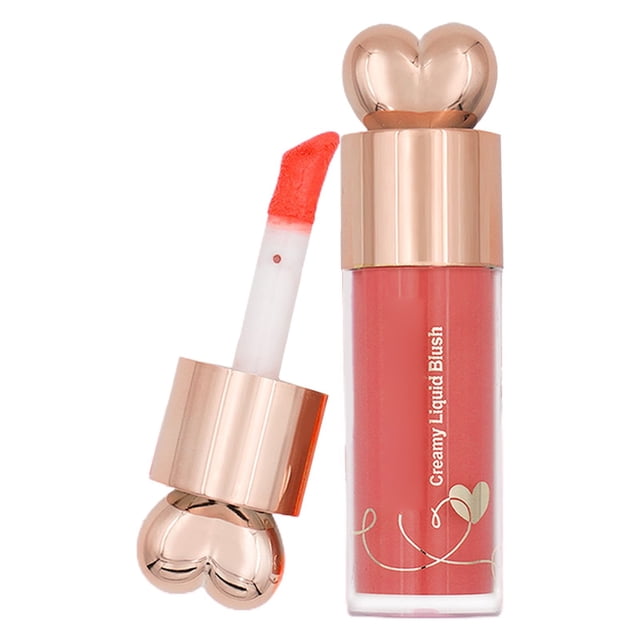 Big Sales! Bradem Blush Natural Makeup Effect Long Lasting Color Contouring Brightens Lips and Cheeks Use Multifunctional Love Liquid 3ml, a Liquid Blush
