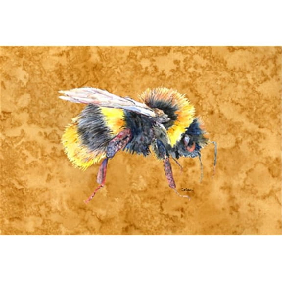 Carolines Treasures 8850PLMT Bee On Gold Fabric Placemat