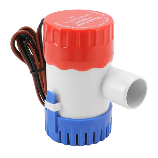Bilge Pump, Water Pump Water Cooled Motor Nonautomatic 5A Stable For Ponds 750GPH,1100GPH