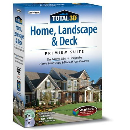Total 3D: Home, Landscape & Deck Premium Suite 12, Individual Software,