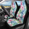 thumbnail image 2 of Uorisanigo Tropical Flower Car Seat Covers for Women Waterproof Front Seat Covers Auto Interior Accessories 2 Pcs Set Easy to Install Universal Fit Most Cars,SUV, Trucks, 2 of 7