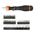 thumbnail image 4 of 40pcs Versatile Magnetic Ratchet Screwdriver Set Compact Screwdriver with Bits Adjustable Rotations Screwdriver, 4 of 7