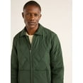 thumbnail image 4 of Free Assembly Men’s Quilted Bomber Jacket, Lightweight, Sizes S-3XL, 4 of 5