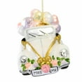 thumbnail image 4 of Huras Family Wedding Convertible - 1 Glass Ornament 3.00 Inch, Glass - Ornament Balloons Automobile Bride Groom Hf900, 4 of 4