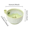 thumbnail image 4 of 2026 New Self Spinning Berry Bowl, Ceramic Fruit Washer with Drain Holes, Berry Washing Bowl & Fruit Washer Spinner, Automatic Rotating Colander for Berries, Vegetables & Small Fruits,1PCS, 4 of 5