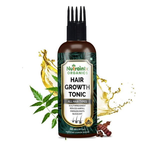 Nutrainix Organics Hair Growth Tonic For All Types Of Hairs Hair