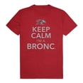 thumbnail image 1 of W Republic 523-368-339-03 Rider University Men Keep Calm T-Shirt, Cardinal - Large, 1 of 1