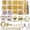 Gold, variant on 579PCS Keychain Making Kit, Key Chain Supplies Including Keychain Clip, Key Rings, Lobster Claw Clasps, Jump Rings, Extender Chain,Pliers for Key Chain Making and Jewelry Making(Silver)