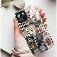 thumbnail image 5 of Edgy Rebel Phone Case for Bold Youngsters - Vintage Floral Skull Cowboy Design, Compatible with iPhone 11/12/13/14/15/16 (Pro Max/Plus), 5 of 9