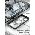 thumbnail image 3 of Poetic Guardian MagPro Case for iPhone 15 Plus 6.7 inch, Built-in Screen Protector, Black/Clear, 3 of 6