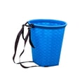 thumbnail image 2 of Cesta trasera Macarena de PP para exteriores Cubo redondo con correas para los hombros Azul, 2 of 8