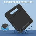 thumbnail image 3 of SUPNICE Kids Case for Samsung Galaxy Tab S10 FE 10.9" 2025/S9 FE 10.9 Inch/S9 11 Inch 2023, Lightweight Shockproof Convertible Handle Stand Case for Samsung Galaxy Tab S10 FE/S9 FE/S9/S8/S7,Black, 3 of 7