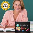 thumbnail image 4 of Bolsa de cosméticos Hillban Teacher Appreciation, 23 x 15 cm, lona, 4 of 7