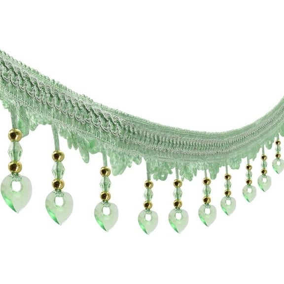 Tassel Fringe Trim Drapery Fringe Trim Ball Decorative Curtain Tassels Fringe Lampshades Tent Trim Sewing Trimming Upholstery Drapery 6 yards