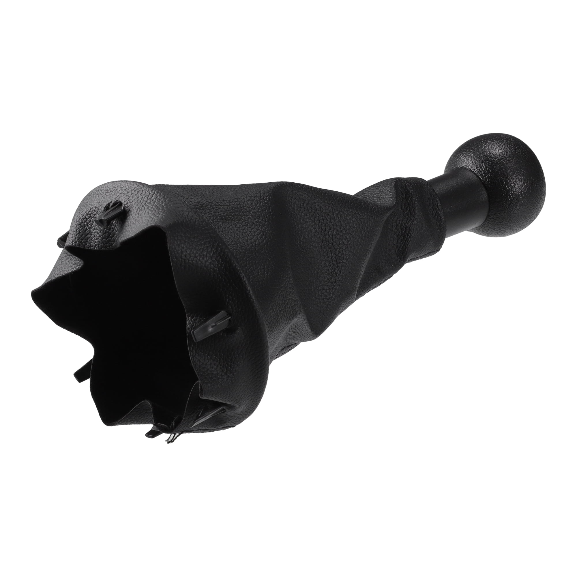 Unique Bargains 5 Speed Manual Gear Shift Knob Stick Shifter Lever Head Ball with Boot Cover for Peugeot Partner 2008
