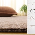 thumbnail image 4 of Safavieh Abstract Delia Distressed Wool Area Rug, Brown/Beige, 4' x 6', 4 of 10