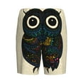 thumbnail image 5 of Easygdp Owl with Mandala Men's Short Pajama Pants, Sleep Shorts, Household Pants, Casual Pants with Pockets - Large, 5 of 9