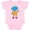 AD-Pink, variant on Inktastic Cute Robot, Colorful Robot, Funny Robot, Robotics Boys or Girls Baby Bodysuit