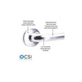 thumbnail image 3 of CSI Bathware Barre d'Angle Horizontale BAR-HA1833-TW-125-PO, Acier Inoxydable Poli, 3 of 6
