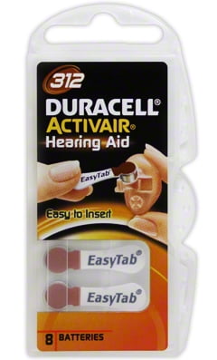 12 x Duracell Activair Hörgerätebatterien 312 Hearing AID 2x6 St 24607 6134 