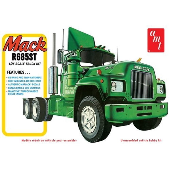 AMT Mack R685ST Semi Tractor 1/25 Scale Model Kit