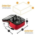 thumbnail image 2 of HotLogic 16801175-RD-B Sac à Lunch Chauffant Plus Plugin 12V, Rouge, 2 of 7