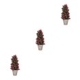 thumbnail image 1 of Billuyoard Planta artificial con lavabo Árbol de imitación Plantas en macetas Maceta de pulpa de plástico de Navidad Centro comercial Bonsai Type1 NO1, 1 of 6