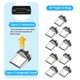 thumbnail image 4 of 10PC Round Magnetic Cable Plug 8 Pin Type-C Plugs, 4 of 5