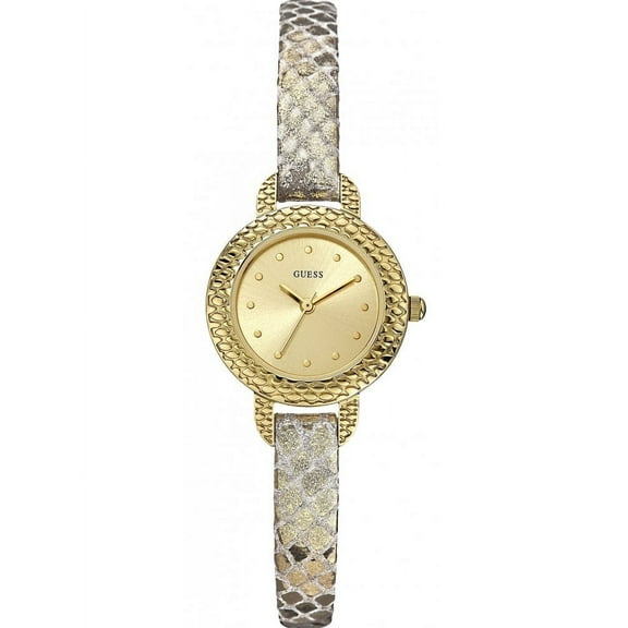 W0228L2 Women's Gold Analog Watch With Champagne Dial