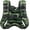 Forest Green Camo, variant on SUMMIT Weighted Vest, 6lb/8lb/12lb/16lb/20lb/25lb/30lb Weight Vest with Reflective Stripe for Workout, Strength Training, Running, Fitness, Muscle Building, Weight Loss, Weightlifting