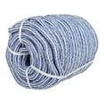 thumbnail image 4 of 3/4" x 150' High Force Braided Polyester Arborist Tree Rope, 24 Strand Bull Rope, Extra Abrasion Resistant, UV Resistant Heavy Duty Tree Rope for Swings,Camping(Blue and White), 4 of 8
