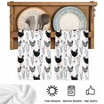 thumbnail image 5 of Rooster Farmhouse Black Kitchen Towels Set of 3, Farm Animals Simple Art Modern Absorbent Dish Towels for Kitchen, Microfiber Hand Towel, Quick Drying Tea Towel for Cleaning Decorative Dishcloths, 5 of 7