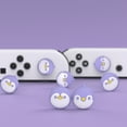 thumbnail image 4 of PlayVital Penguin Joystick Caps for Nintendo Switch, Thumbstick Caps for Switch Lite, Analog Cover for Switch OLED Joycon - Light Violet, 4 of 7