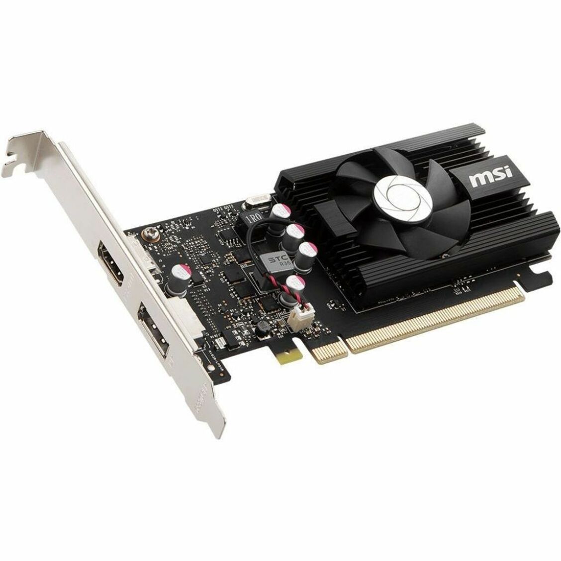 MSI GeForce GT 1030 4GB GDDR4 PCI Express 3.0 x16 (uses x4) ATX Video Card GT 1030 4GD4 LP OC